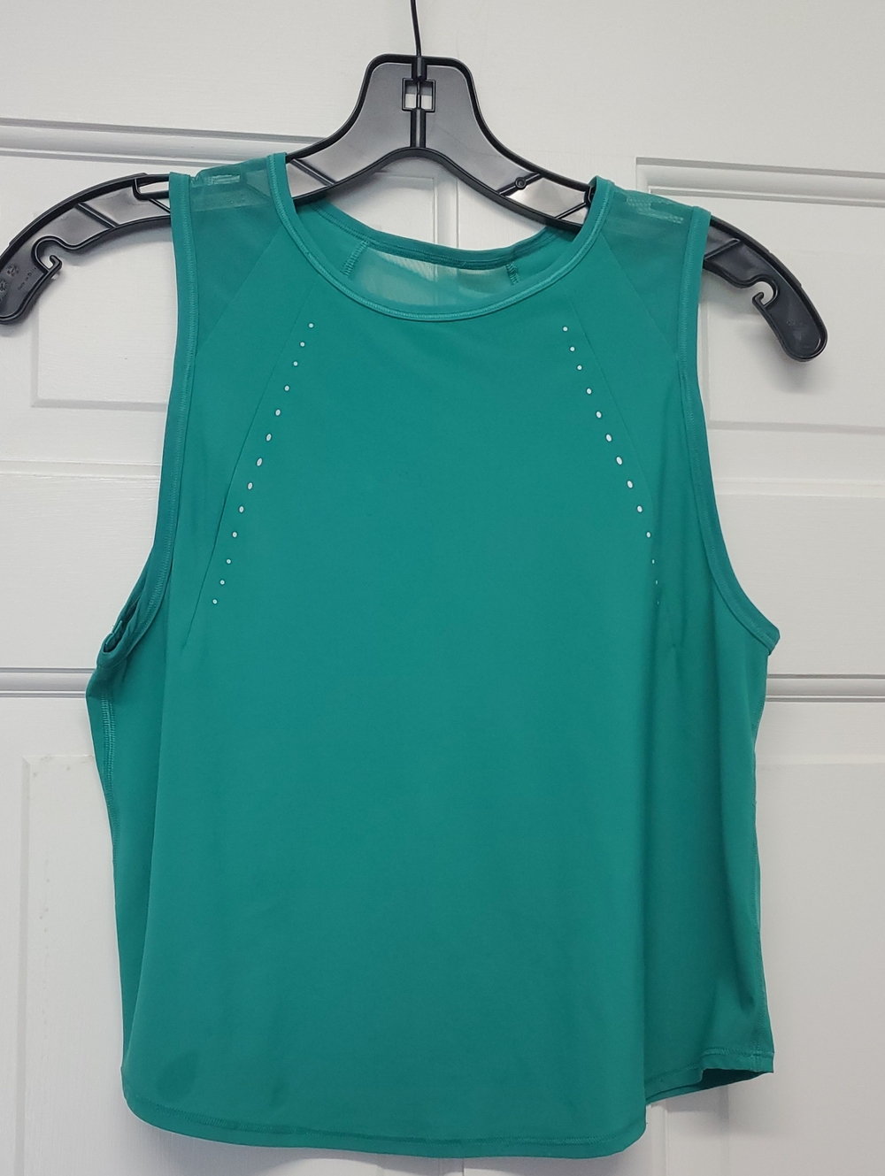LULULEMON Women's Performance Tank Top - Teal Green, size 2